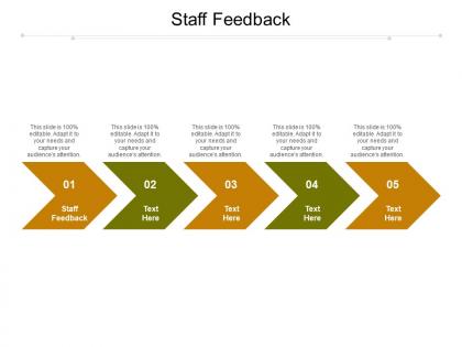 Staff feedback ppt powerpoint presentation summary design templates cpb