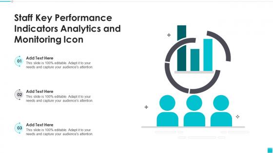 Staff Key Performance Indicators Analytics And Monitoring Icon