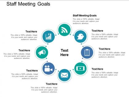 Staff meeting goals ppt powerpoint presentation show background images cpb