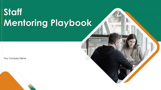 Staff Mentoring Playbook Powerpoint Presentation Slides