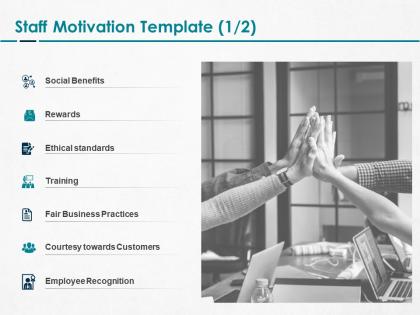 Staff motivation training ppt powerpoint presentation inspiration