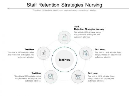 Staff retention strategies nursing ppt powerpoint presentation graphics cpb