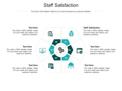 Staff satisfaction ppt powerpoint presentation outline template cpb