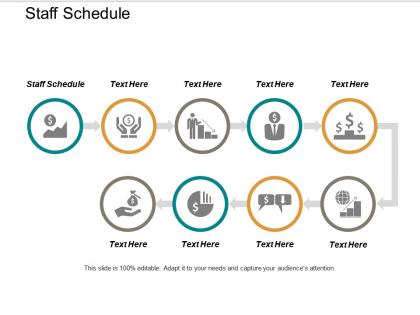 Staff schedule ppt powerpoint presentation icon graphics download cpb