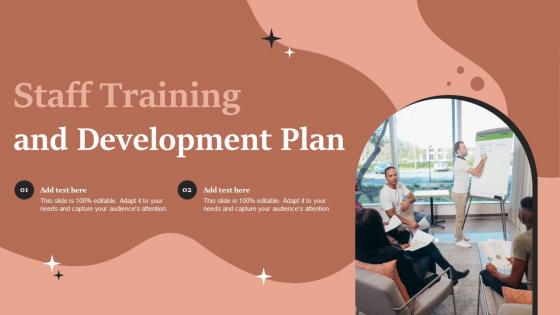 Staff Training And Development Plan Ppt Information