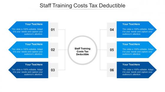 Staff training costs tax deductible ppt powerpoint presentation infographic template icon cpb