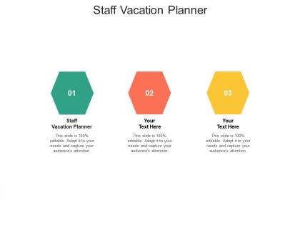 Staff vacation planner ppt powerpoint presentation outline infographic template cpb