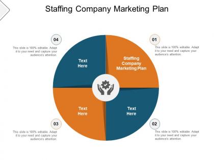Staffing company marketing plan ppt powerpoint presentation pictures example cpb
