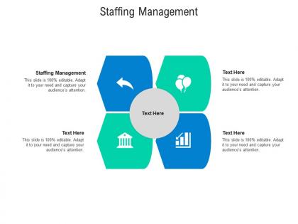 Staffing management ppt powerpoint presentation model tips cpb