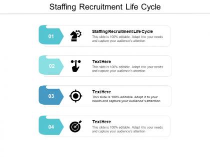 Staffing recruitment life cycle ppt powerpoint presentation inspiration show cpb