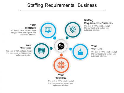 Staffing requirements business ppt powerpoint presentation slides microsoft cpb