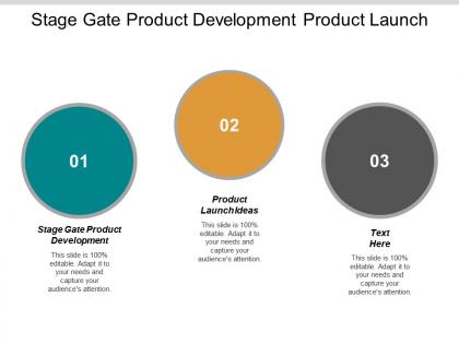 Stage gate product development product launch ideas e commerce branding cpb
