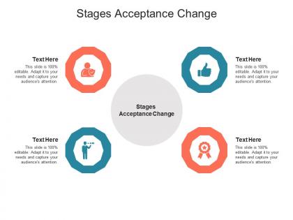 Stages acceptance change ppt powerpoint presentation outline background cpb