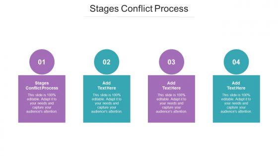 Stages Conflict Process In Powerpoint And Google Slides Cpb