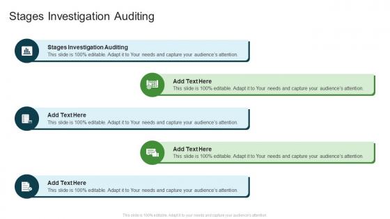 Stages Investigation Auditing In Powerpoint And Google Slides Cpb