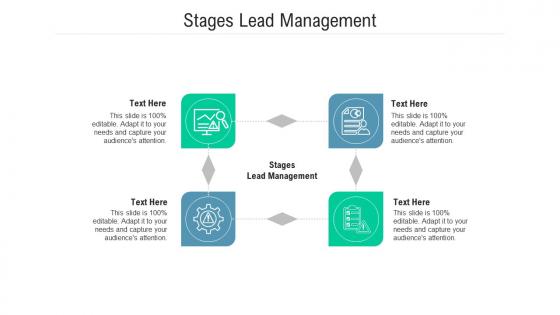Stages lead management ppt powerpoint presentation visual aids styles cpb
