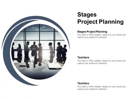 Stages project planning ppt powerpoint presentation layouts guide cpb