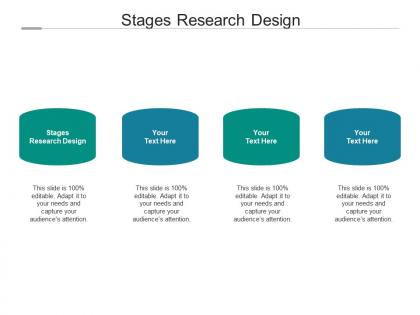 Stages research design ppt powerpoint presentation portfolio design ideas cpb