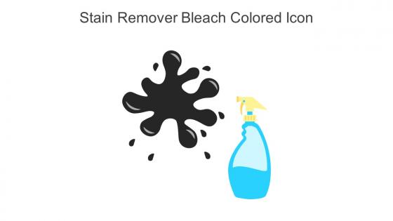 Stain Remover Bleach Colored Icon In Powerpoint Pptx Png And Editable Eps Format