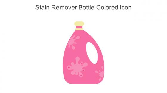 Stain Remover Bottle Colored Icon In Powerpoint Pptx Png And Editable Eps Format