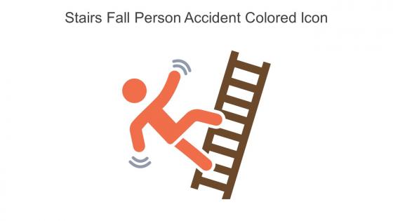 Stairs Fall Person Accident Colored Icon In Powerpoint Pptx Png And Editable Eps Format