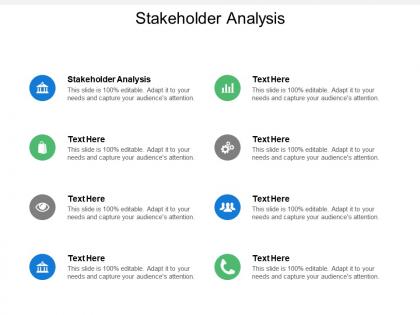 Stakeholder analysis ppt powerpoint presentation ideas influencers cpb