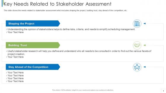 Stakeholder analysis techniques in project management key needs related to stakeholder assessment