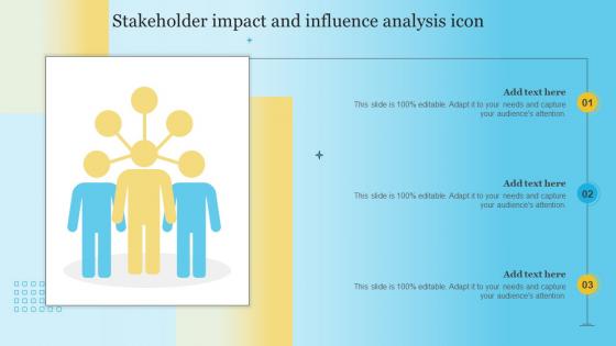 Stakeholder Impact And Influence Analysis Icon