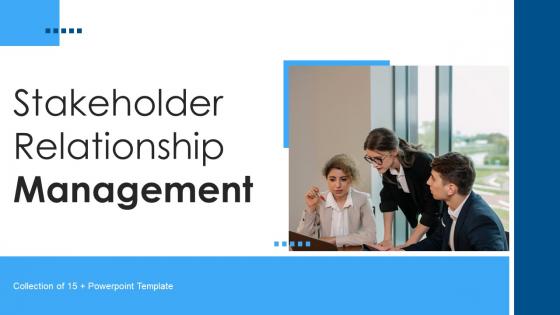 Stakeholder Relationship Management Powerpoint Ppt Template Bundles