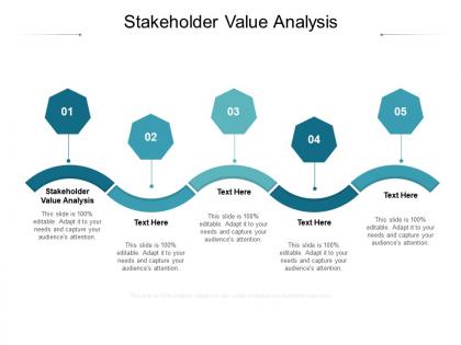 Stakeholder value analysis ppt powerpoint presentation layouts graphics cpb