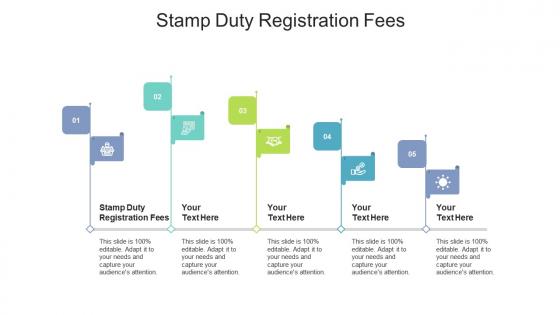 Stamp duty registration fees ppt powerpoint presentation pictures background images cpb