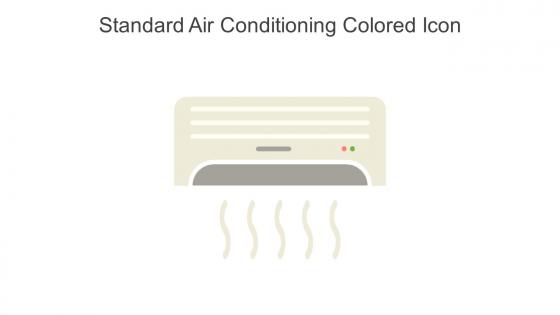 Standard Air Conditioning Colored Icon In Powerpoint Pptx Png And Editable Eps Format