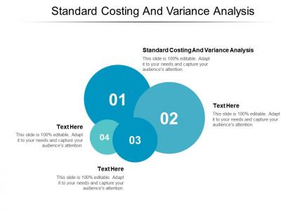 Standard costing and variance analysis ppt powerpoint presentation portfolio diagrams cpb
