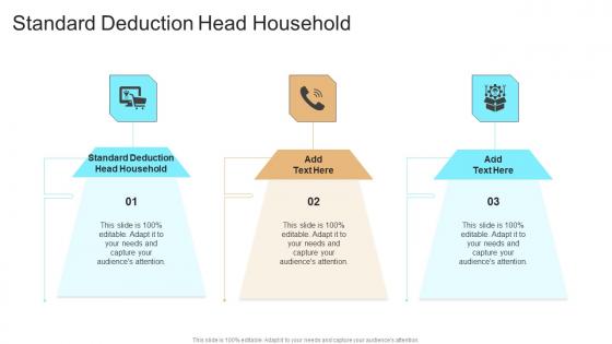 Standard Deduction Head Household In Powerpoint And Google Slides Cpb