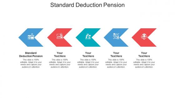 Standard deduction pension ppt powerpoint presentation portfolio show cpb