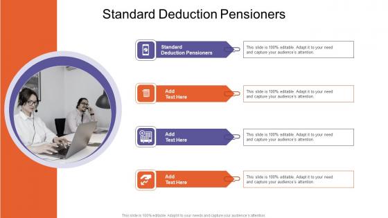 Standard Deduction Pensioners In Powerpoint And Google Slides Cpb