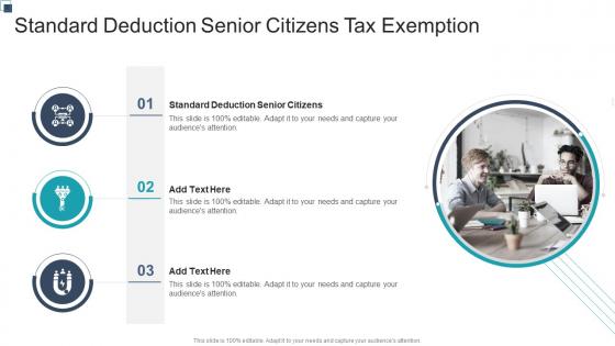Standard Deduction Senior Citizens Tax Exemption In Powerpoint And Google Slides Cpb