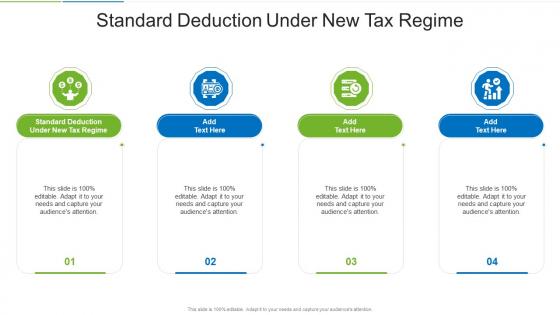 Standard Deduction Under New Tax Regime In Powerpoint And Google Slides Cpb