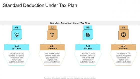 Standard Deduction Under Tax Plan In Powerpoint And Google Slides Cpb