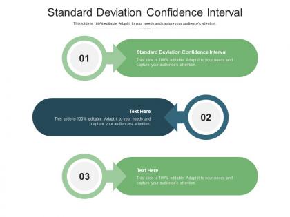 Standard deviation confidence interval ppt powerpoint presentation summary brochure cpb