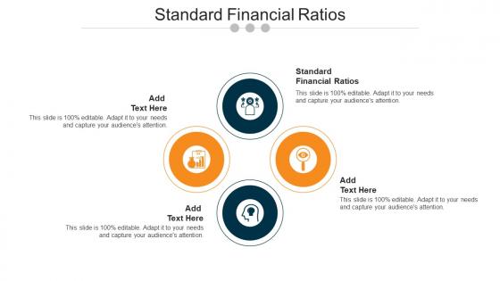 Standard Financial Ratios Ppt Powerpoint Presentation Diagram Templates Cpb
