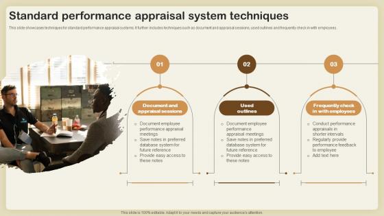 Standard Performance Appraisal System Techniques