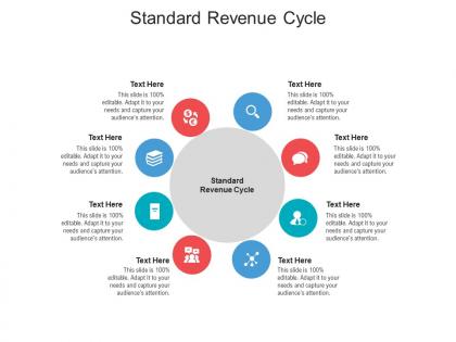 Standard revenue cycle ppt powerpoint presentation show graphics example cpb