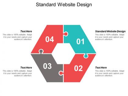 Standard website design ppt powerpoint presentation professional examples cpb