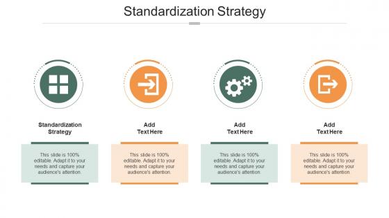 Standardization Strategy In Powerpoint And Google Slides Cpb