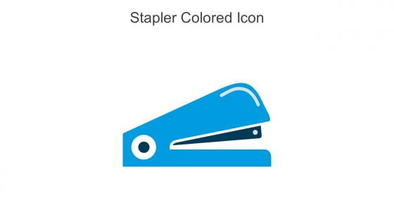 Stapler Colored Icon In Powerpoint Pptx Png And Editable Eps Format