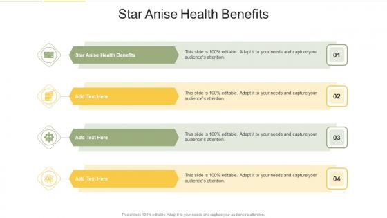 Star Anise Health Benefits In Powerpoint And Google Slides Cpb