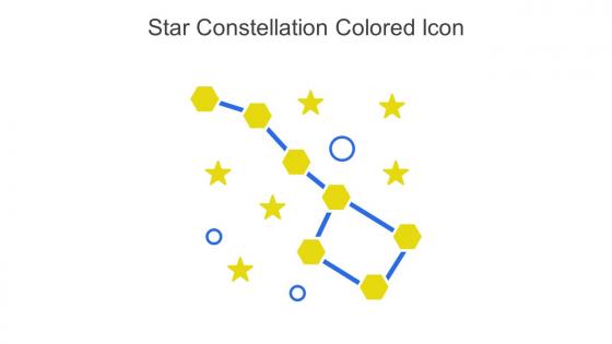 Star Constellation Colored Icon In Powerpoint Pptx Png And Editable Eps Format