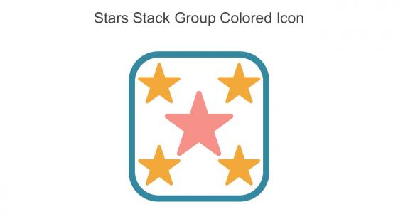 Stars Stack Group Colored Icon In Powerpoint Pptx Png And Editable Eps Format
