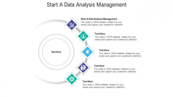 Start a data analysis management ppt powerpoint presentation styles background images cpb